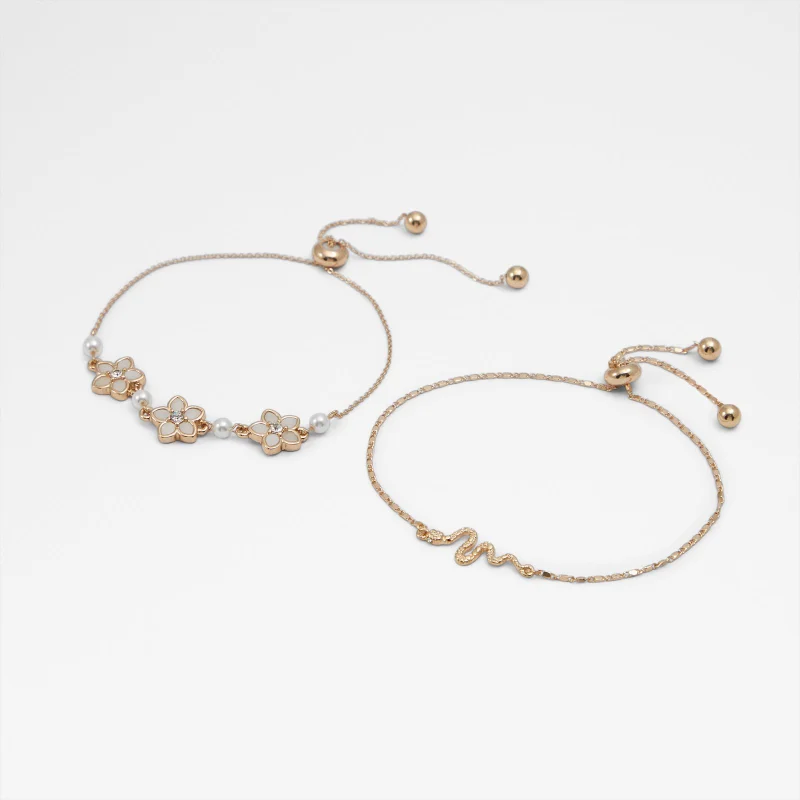 ALDO ORCHIDD 2-Pack Gold-Tone Bracelets